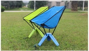New Design 500D Nylon ABS Steel Tube Portable Camping Cup &amp; Bottle Size Beach Folding Chair
