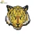 Import New design embroidered patch machine made tiger patch cloth back from China