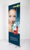 New design Outdoor Aluminum Retractable Roll Up Banner Stand Trade Show Display