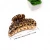 Import New design plastic acrylic Leopard print Hair claw clip For Girls New Head clip from China