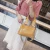 Import New fashion clear double layer PVC lady packing handbag for women from China