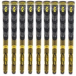 New Kingrasp Multi Compound Cord Golf Grips MCS Classic gold and silver Standard & Midsize Golf Club Grips
