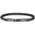 Import New lava stone tiger eye stone mens jewelry bracelet simple couple Bracelet mens fashion bracelet accessories from China