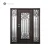 Import New Outdoor Double Wrought Iron Grill Window Door Design from China