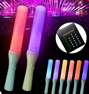 New Products Flashing led glow sticks with remote controller