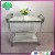 Import New Style Mirrored Top Trolley Hotel Metal Wine Trolley Bar Cart Trolley from China