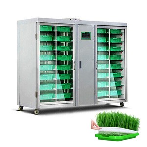 NEWEEK 500kg/day automatic barley bean sprout hydroponic grass growing machine for sale