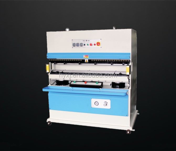 Newest hydraulic Plane artificial garment leather embossing machine