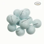 Newest Soft cover and great distance Urethane three layer tournament golf ball customized logo
