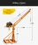 Import Nice Price 1000kg Mini Lifting Portable 360 Degree 12V Electric Small Crane from China
