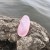 Nice products natural flat polished rose quartz crystal palm stone healing crystal wholesale