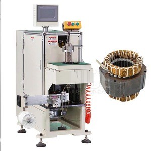NIDE High Quality stator coil lacing machine with CNC control design and HIM program