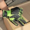 NMSHIELD Cut Resistant Level 5 Protection Sandy Nitrile Palm Coated TPR Mechanic Impact Glove Impact Oil Field Gloves