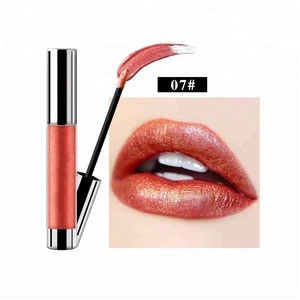 no logo customize your own brand lip makeup metallic lipgloss private label liquid lipstick
