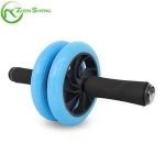 Noiseless dual ab exercise workout abs plastic wheel