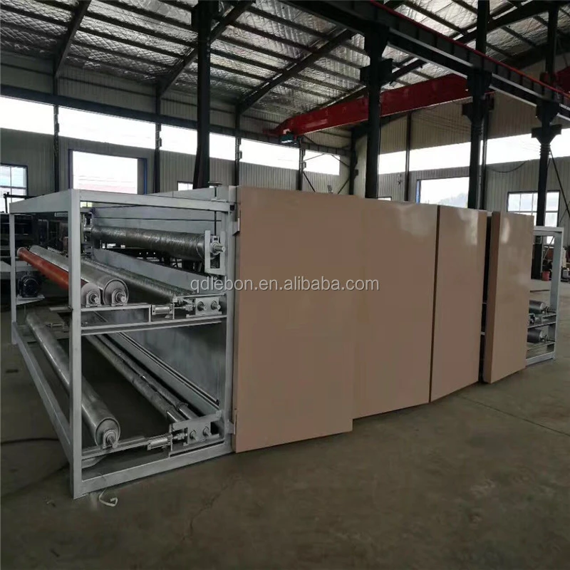 Non woven home textile polyester padding production line wadding making machine