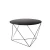 Import Nordic light luxury modern simple style black metal coffee table living room bedroom beside table nightstand from China