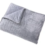 Nottingson Comforting Sleep Premium Glass Beads 60*80inch 25lbs 100% Polyester Weighted Blanket