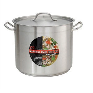 NSF listing stock pot, sauce pan, stew pan and other stainless steel cookware for restaurant