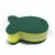 Import Nylon non-scratch dish washing foam animal shape kitchen scouring pads crocodile shape sponge from China