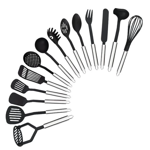 Nylon Utensils Utensil Set Stainless Steel Kitchenware Cookware Kitche Tools Kitchen Accessories