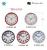 Import OEM 12 Inch Silent Quartz Decorative Wall Clock Art Wall Clock from China
