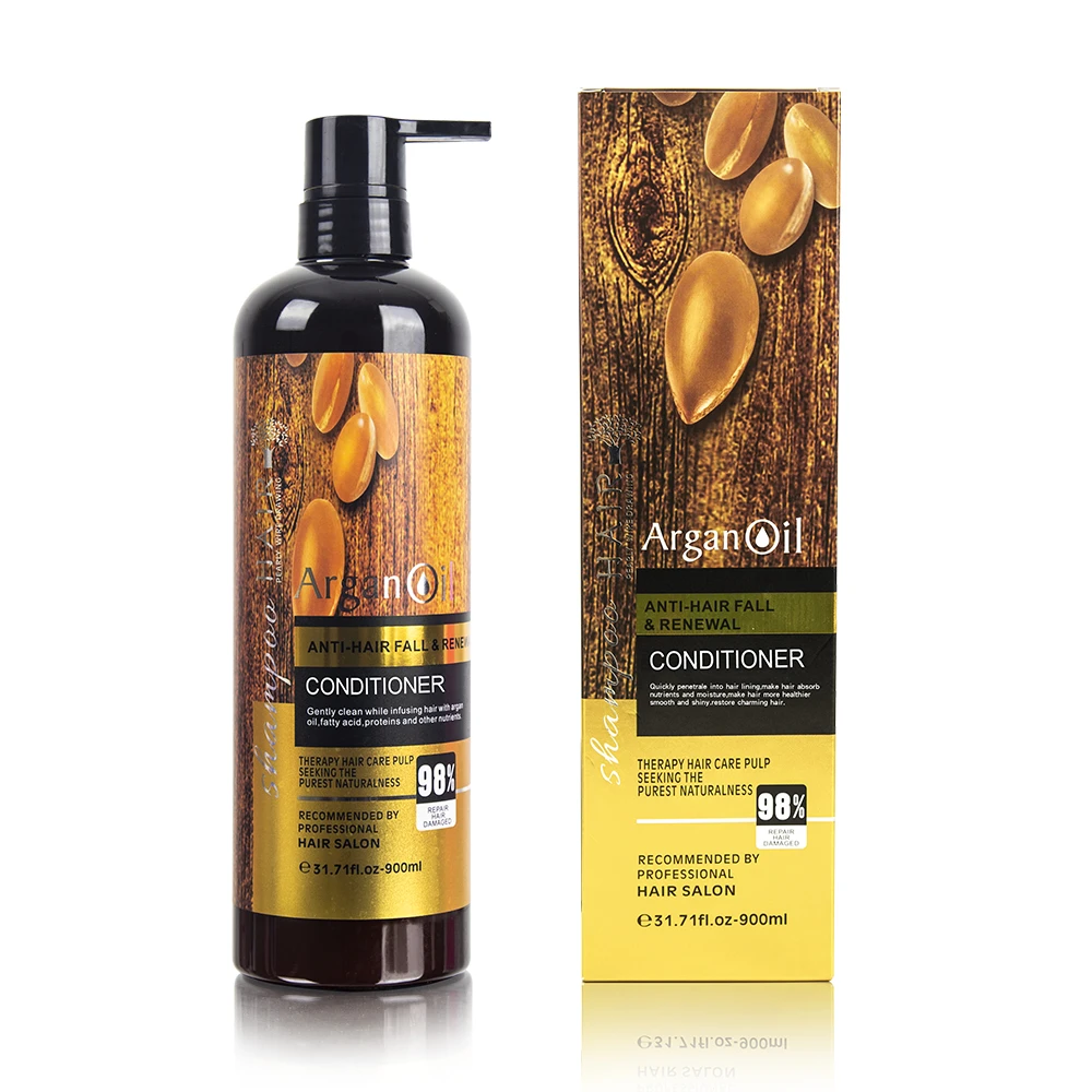 OEM argan oil hair treatment manufacturers thailand hotsale moisturizing curly argan oil hair shampoo and conditioner