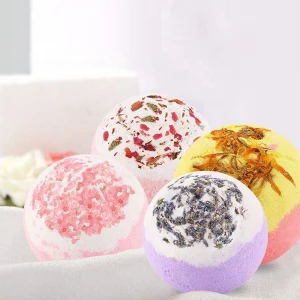 OEM bath fizzies organic natural fizzy cbd 6 pack of bath bombs boxes