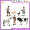 OEM Cheap kinds of animals figure plastic little animals toy for kids