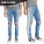 OEM denim designer wholesale authentic men skinny ripped fancy unbranded biker jeans 2
