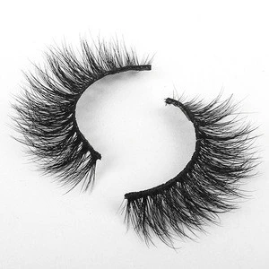 OEM eye makeup mink lashes 3d fake eyelashes wholesale false eyelashes manufacturer