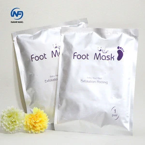 OEM Foot Care Pack Skin Care Products Foot Peel Spa Exfoliating Foot Mask