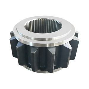 OEM large Module High Strength 35CrMo Alloy Steel Forged Ball Mill Big Drive Spur Pinion Gear