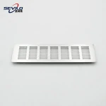 OEM / ODM Aluminium Alloy Air Ventilation Grilles For Cabinets Doors