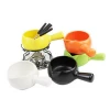 OEM / ODM best quality fondue pan swiss style candle chocolate ceramic fondue with cheese tools