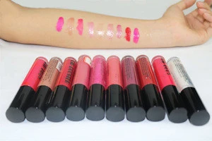 OEM/ ODM matte long lasting private label make your own cheap lip gloss