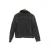 Import OEM service guangzhou denim clothing factories  men black denim jacket with fur oversized jacket for men from China