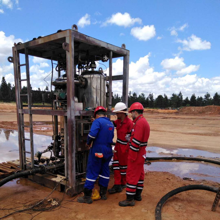 Buy Oil And Gas Multiphase Flow Meter 3-phase Metering Station For Oil ...