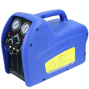 oil -less R22/R134/R410 handle air condition A/C auto Refrigerant Recovery machine RECO250