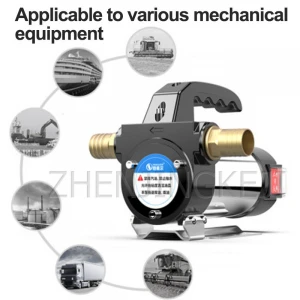 Oil Suction Pump Small Diesel Fuel Dispenser Oil Pump Self-priming Electric Pump