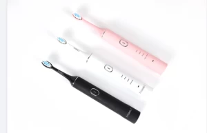 Oral LED Teeth Whitening Wireless Rechargeable Sonic Electric Toothbrush