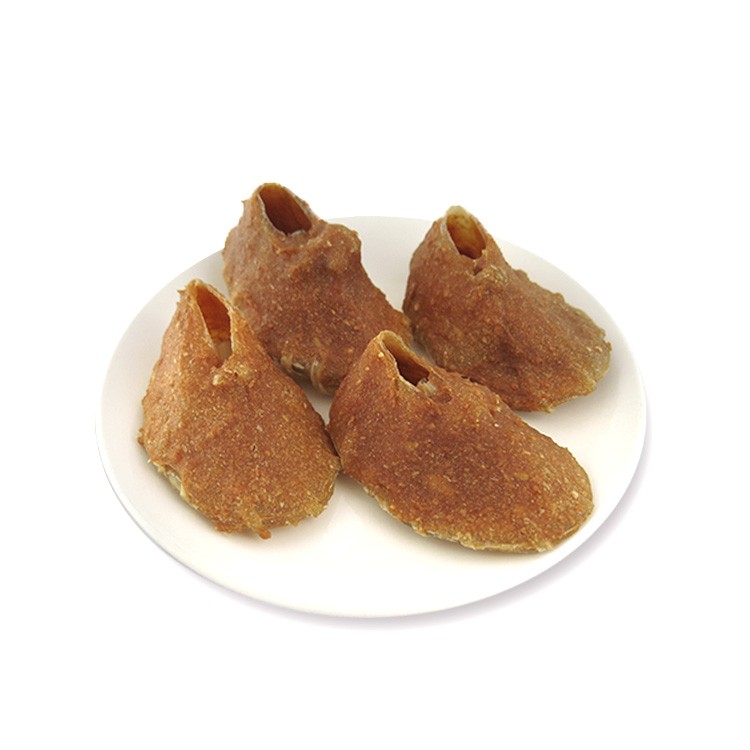 Organic Dog Food Supplement Chicken Cowhide Shoes 2.5 Inches
