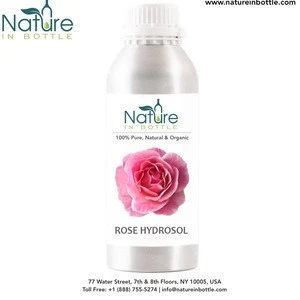 Organic Rose Flower Water | Damask Rose Floral Water | Rosa damascena Hydrosol - 100% Pure and Natural