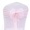 Organza Wedding Chair Decoration Chair Sashes Knot Chairs Bow Cover For Wedding Party