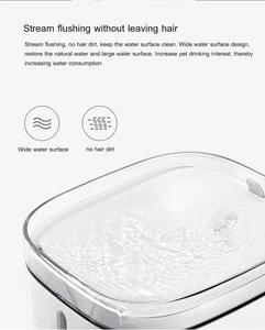 Original Xiaomi Mijia Kitten Puppy Pet Water Dispenser For Dog And Cat Clear Water White Color Small Pet Water Dispenser