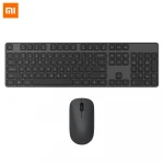 Original Xiaomi Portable Wireless Keyboard and Mouse Set Kit 2.4GHz Multimedia 104 Keys Keyboard Mouse For Notebook Laptop