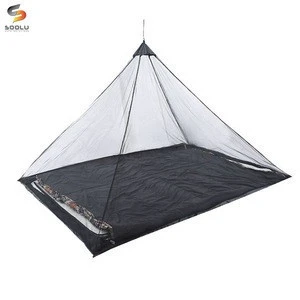 Outdoor Camping mosquito net single portable polyester mosquito net