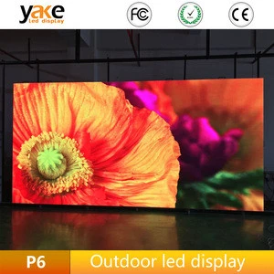 Outdoor Digital Comercial Advertising P5 P6 P8 P10 P16 Led Display Panel / Advertising Screen For Sale