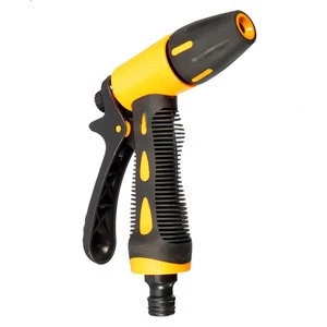 Outdoor Garden Floor Car Auto Water Hose Nozzle Trigger Spray Gun Washing Tool 0.6 Inch Male Portable Water Pipe Sprayer