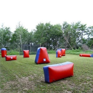 outdoor interactive obstacles archery sport games adults laser tag barrier inflatable paintball bunkers